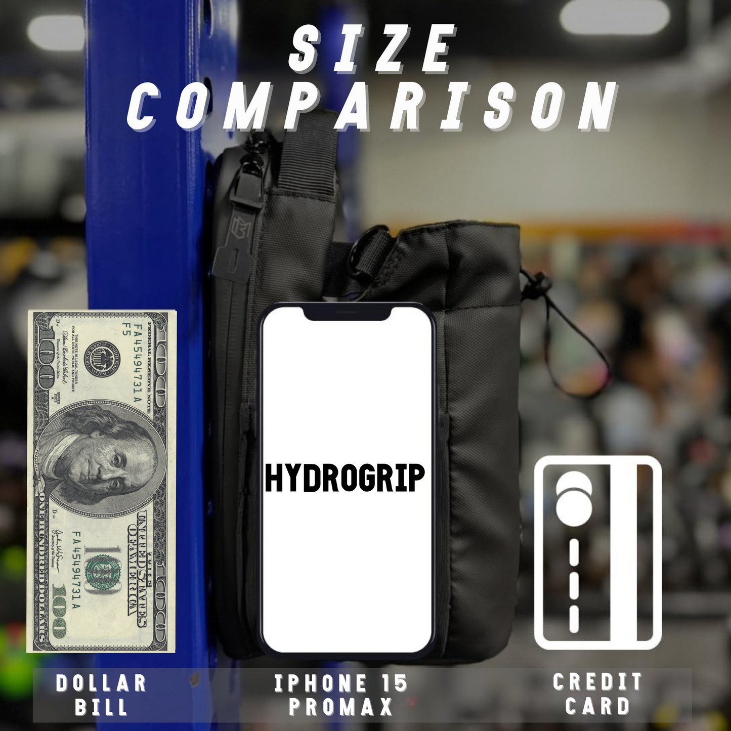 Magnetic Gym Bag