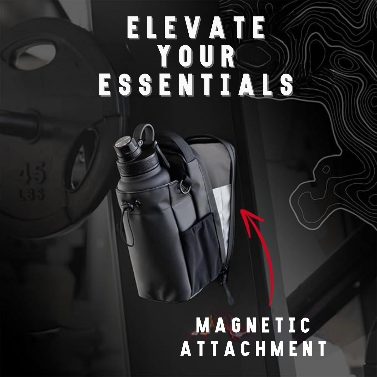 Magnetic Gym Bag